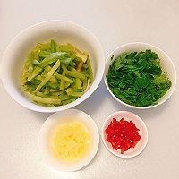 凉拌贡菜的制作方法