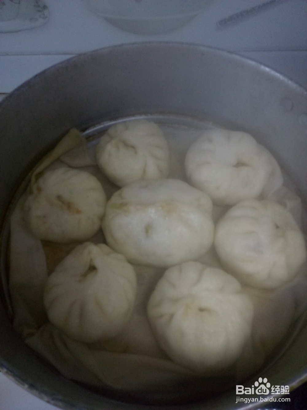 包菜香菇馅素包