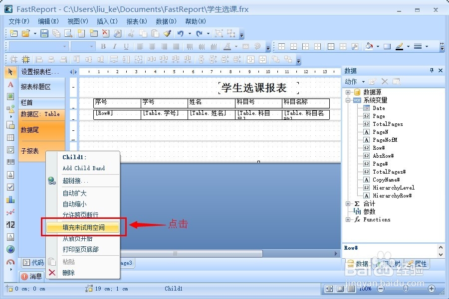 FastReport.Net使用：[7]打印空白行