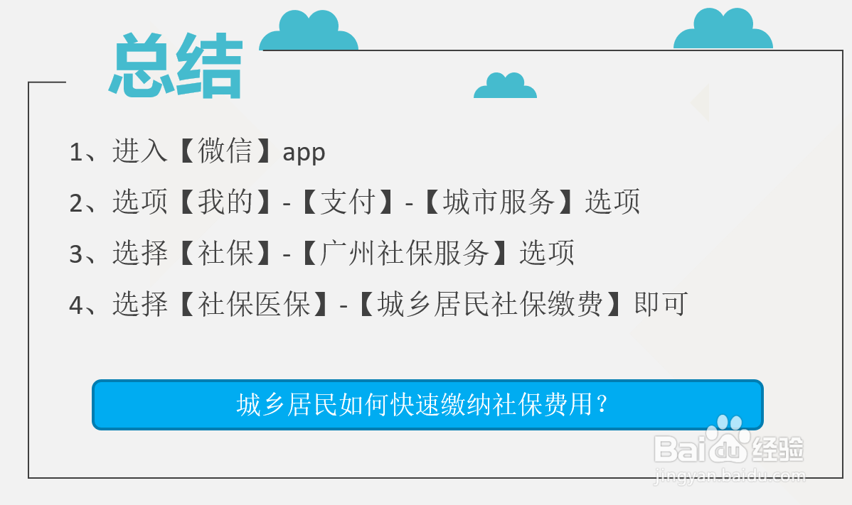 城乡居民如何快速缴纳社保费用?