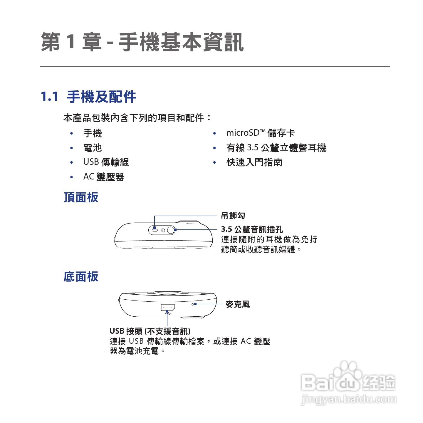多普达HTC Tattoo手机使用说明书:[3]