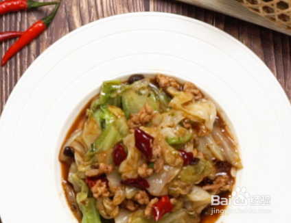 酱爆洋白菜酱爆洋白菜