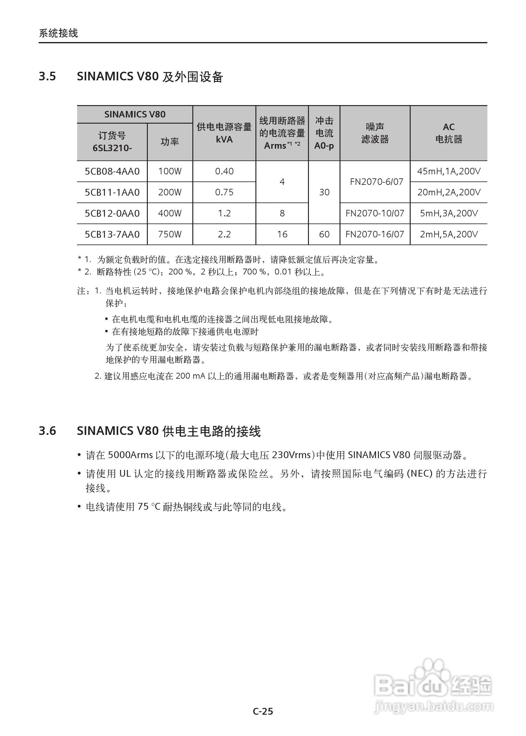 西门子 SINAMICS V80司小型伺服驱动器操作手册:[3]