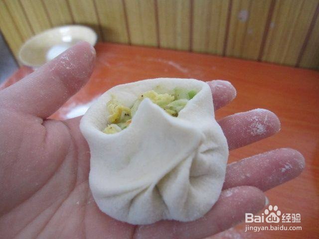 西葫芦鸡蛋馅素包的做法