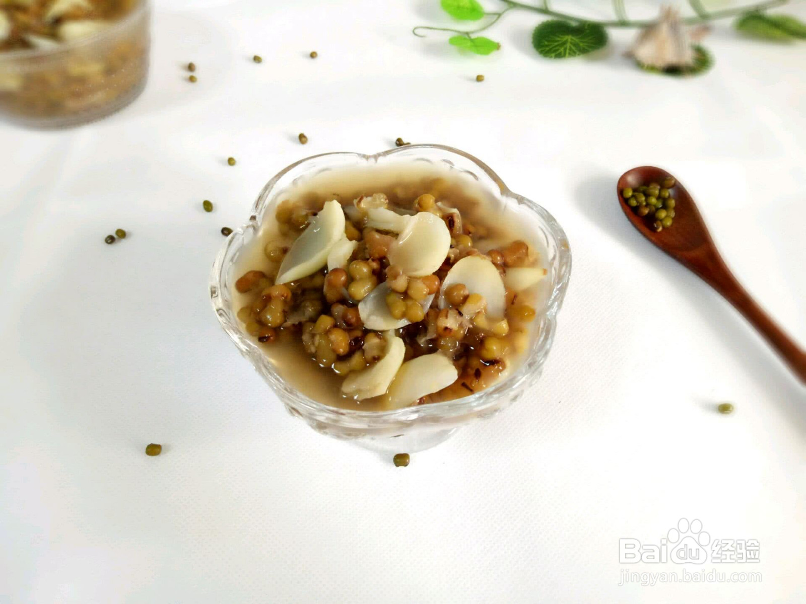 百合绿豆粥的做法