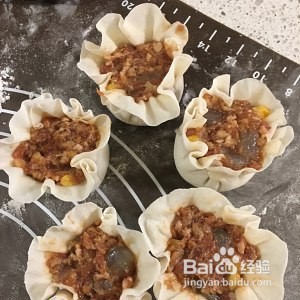 食补佳品鲜虾竹笋烧麦的做法