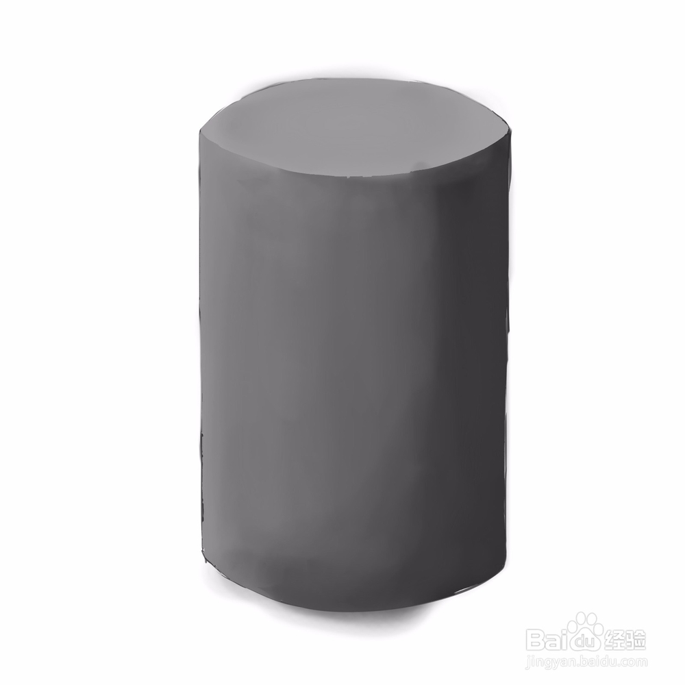 板绘教程——怎么画圆柱体