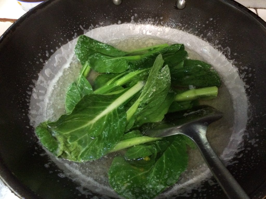 香菇菜心的做法,味道好极了!