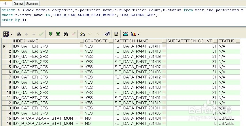 ORACLE学习记：[1]oracle索引分类rebuild总结