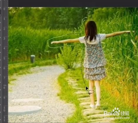 Ps如何快速去除人物 ?