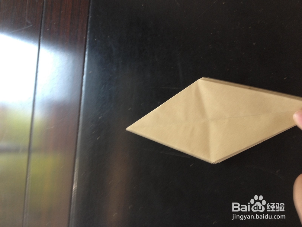 怎样折纸百合花