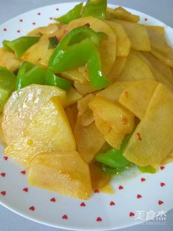 尖椒土豆片的做法