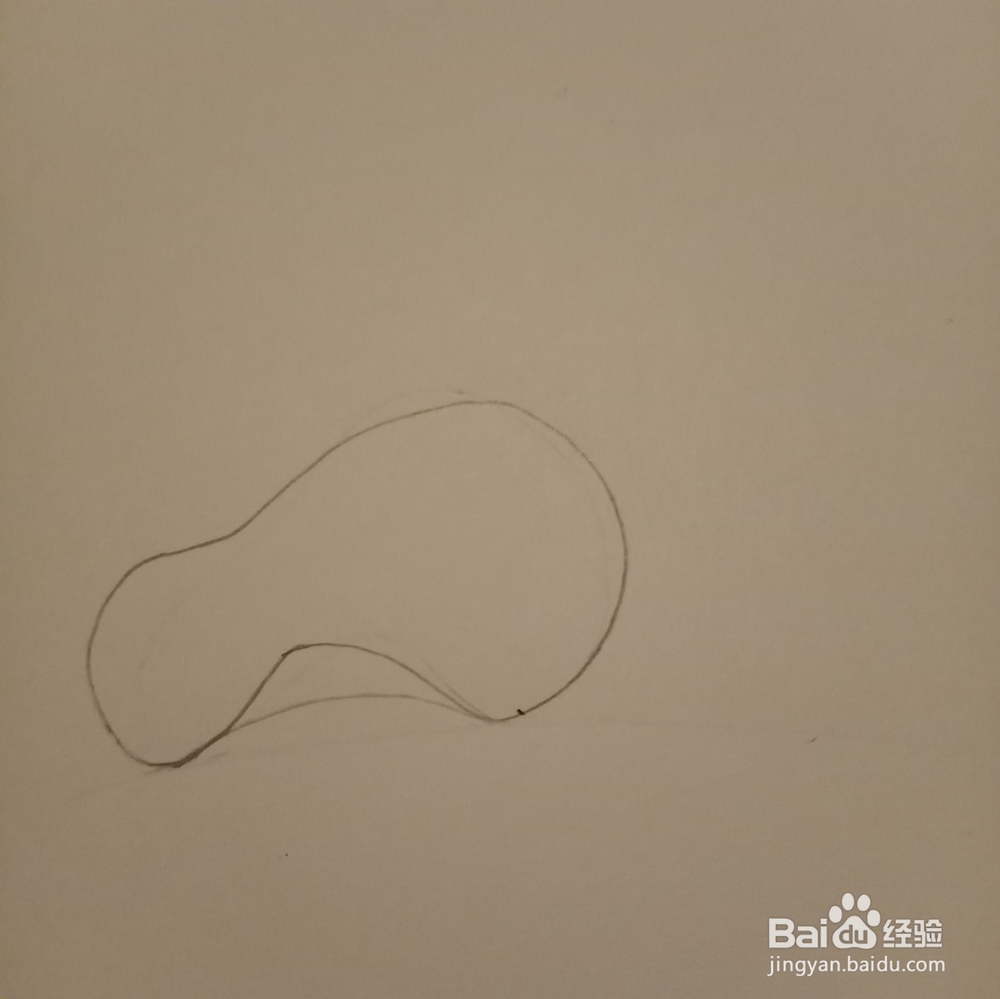 简单随笔画荷叶