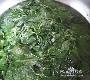 苋菜肉馅饺子的做法