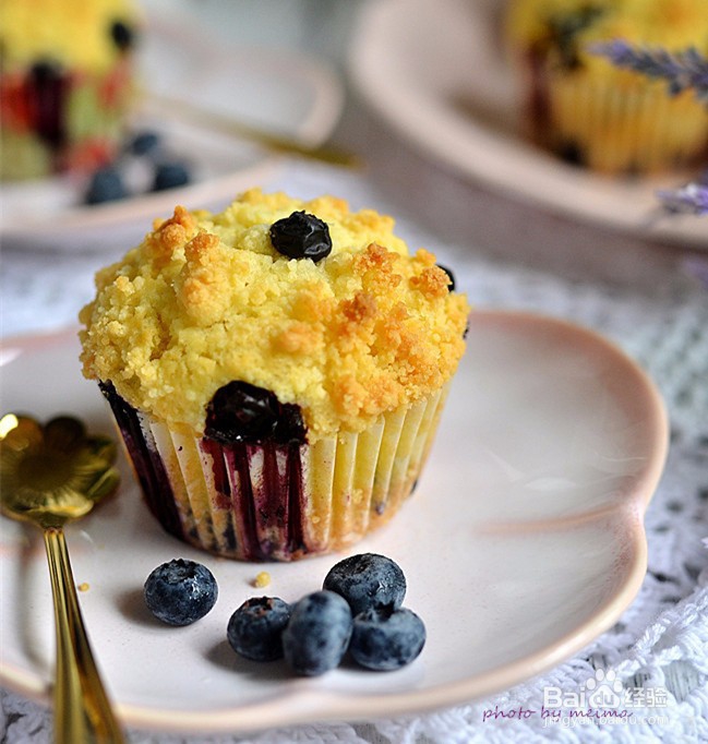 小清新蓝莓麦芬怎么做