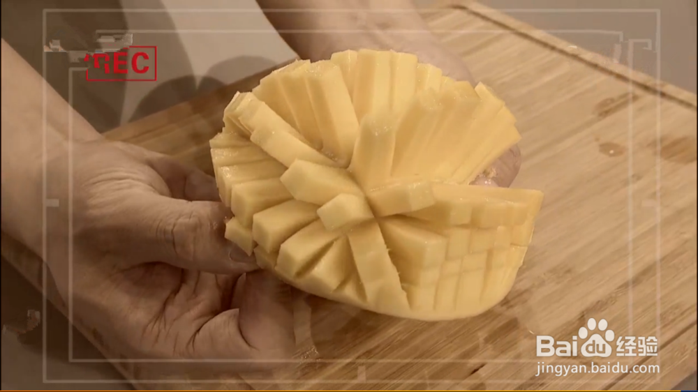 怎样快速切芒果去核？