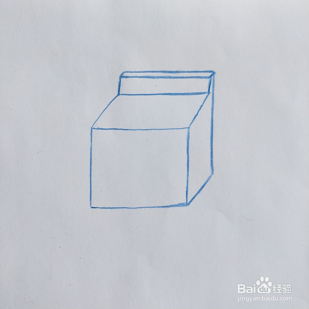 怎么画洗衣机的简笔画