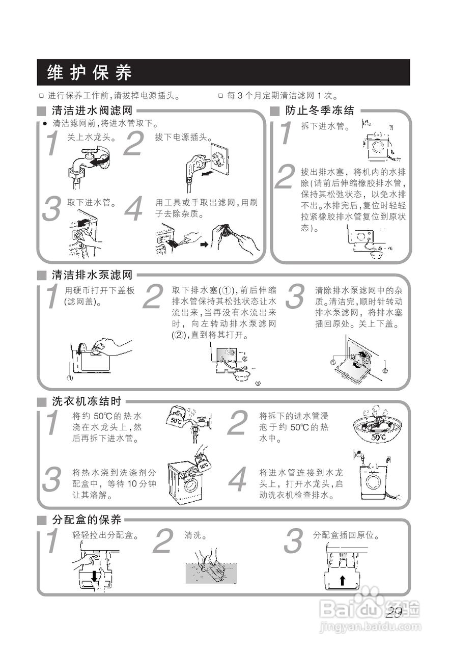 LG WD-1220AD洗衣机使用说明书:[3]