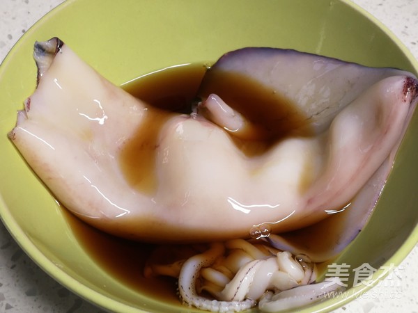 鲜烤土豆鱿鱼卷