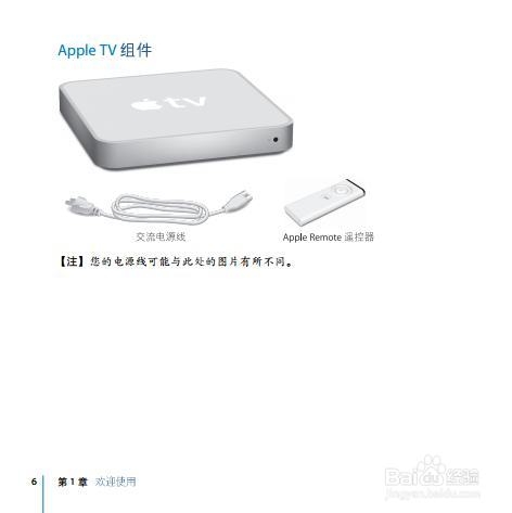 苹果APPLE Tv说明书：[1]part I