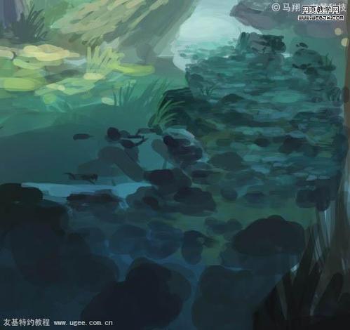 Photoshop鼠绘教程:唯美的梦幻森林