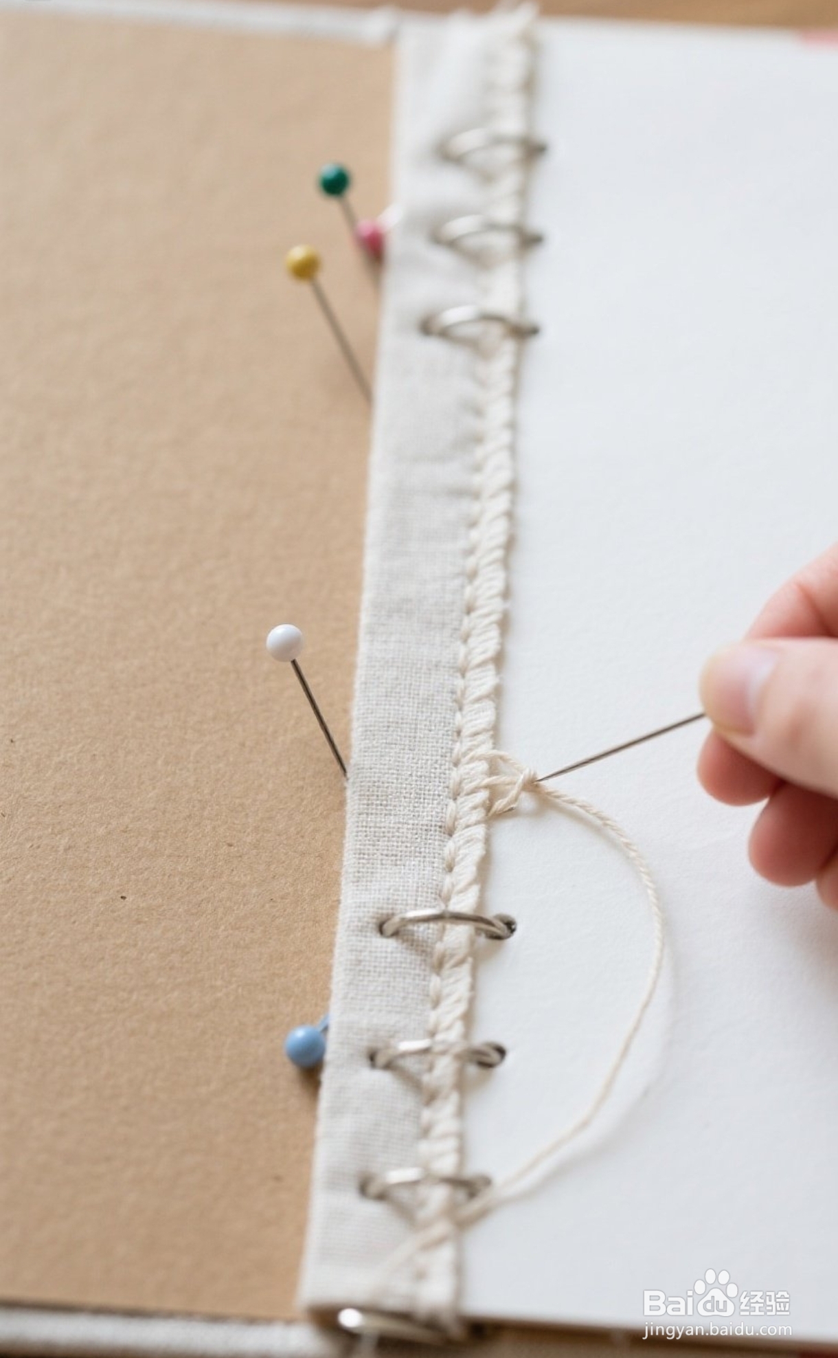 怎么制作牛仔活页笔记本