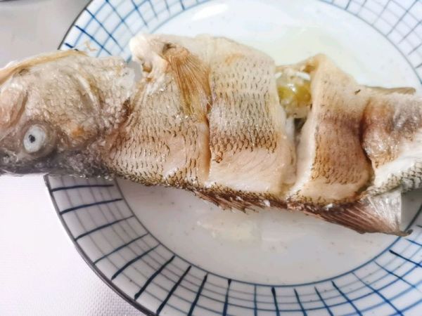 豆瓣酱啤酒烧鲈鱼