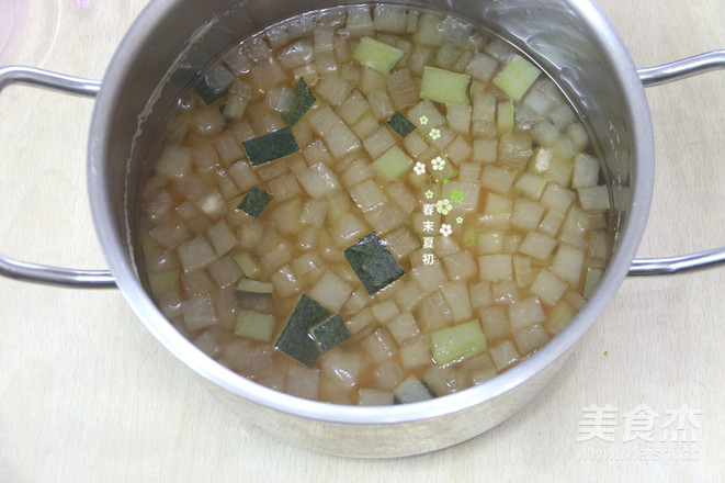 奶盖冬瓜茶的做法