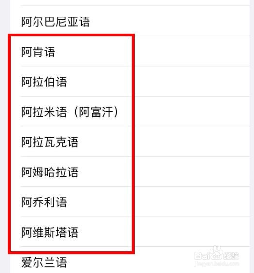 iPhone14如何设置音频语音为阿乔利语