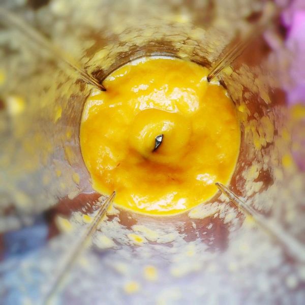 低卡芒果蔓越莓冰沙