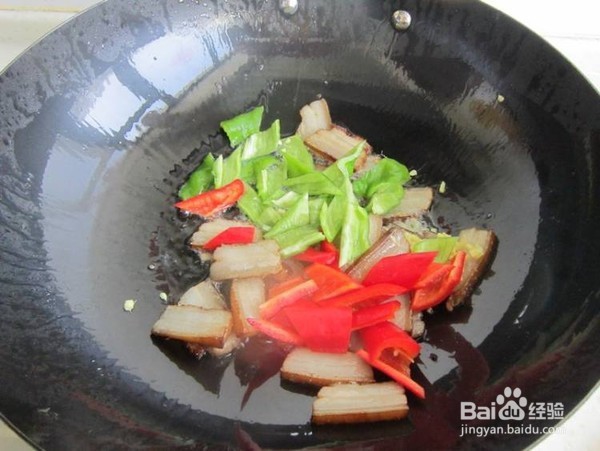 芦笋炒肉的制作方法