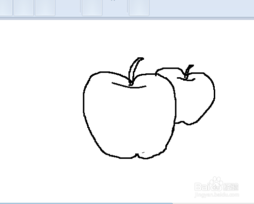 简笔画教程之怎么画苹果