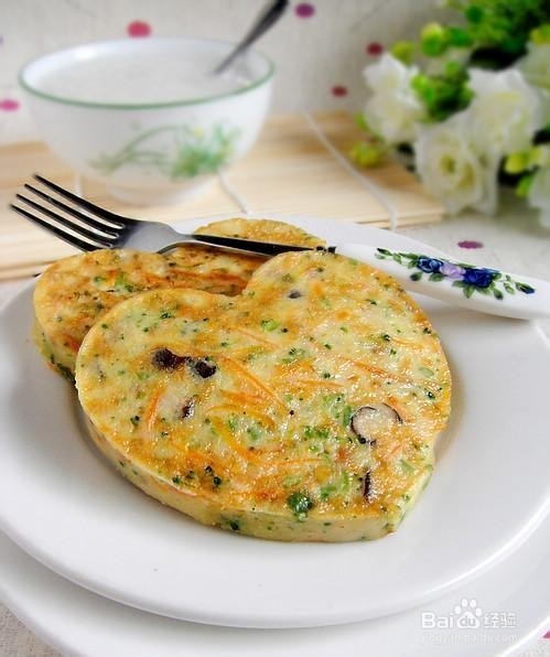 五彩缤纷—田园鸡蛋饼