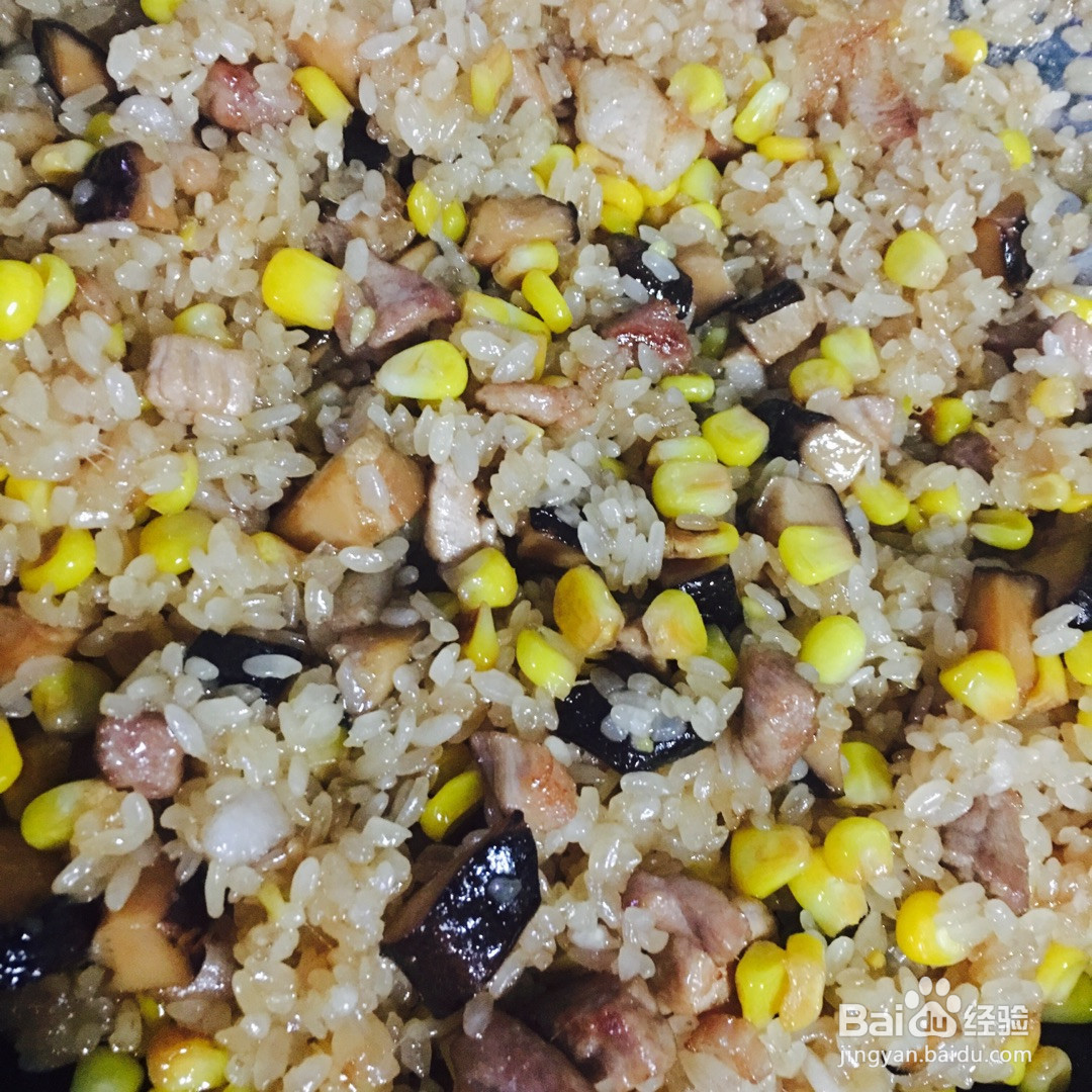 猪肉香菇玉米烧麦的做法