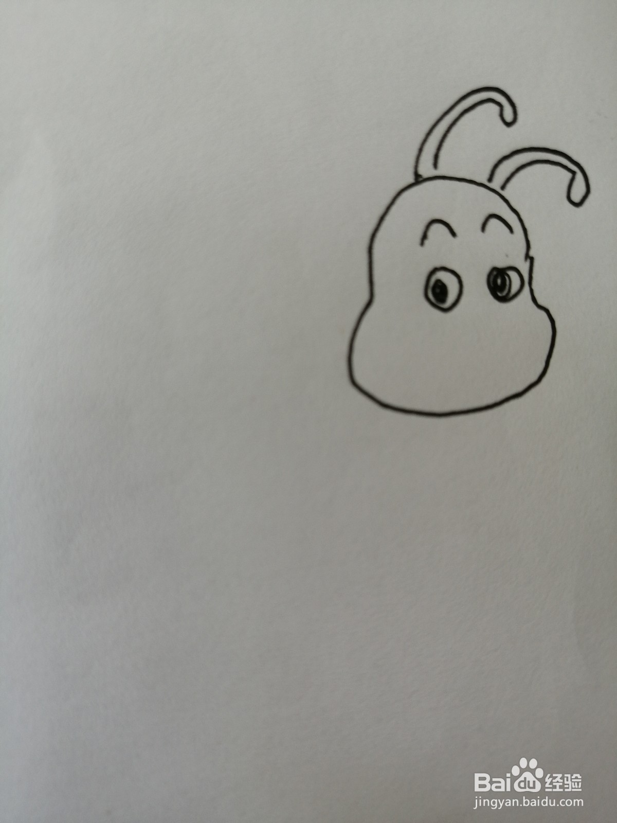 可爱的小蜗牛怎么画