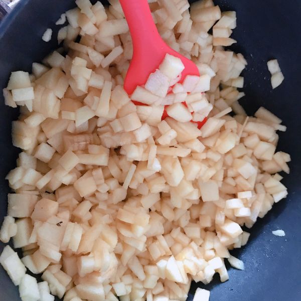 手抓饼变身苹果派