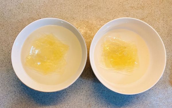 茉莉绿茶椰奶冻