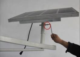 太阳能摄像头的安装流程