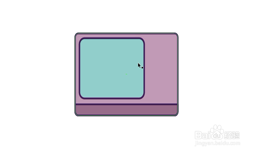 怎样在illustrator中绘制微波炉小图标