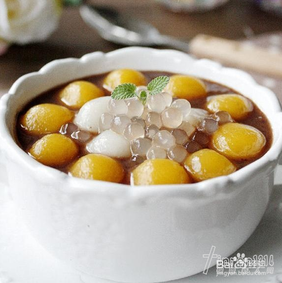 红豆沙芋圆的做法
