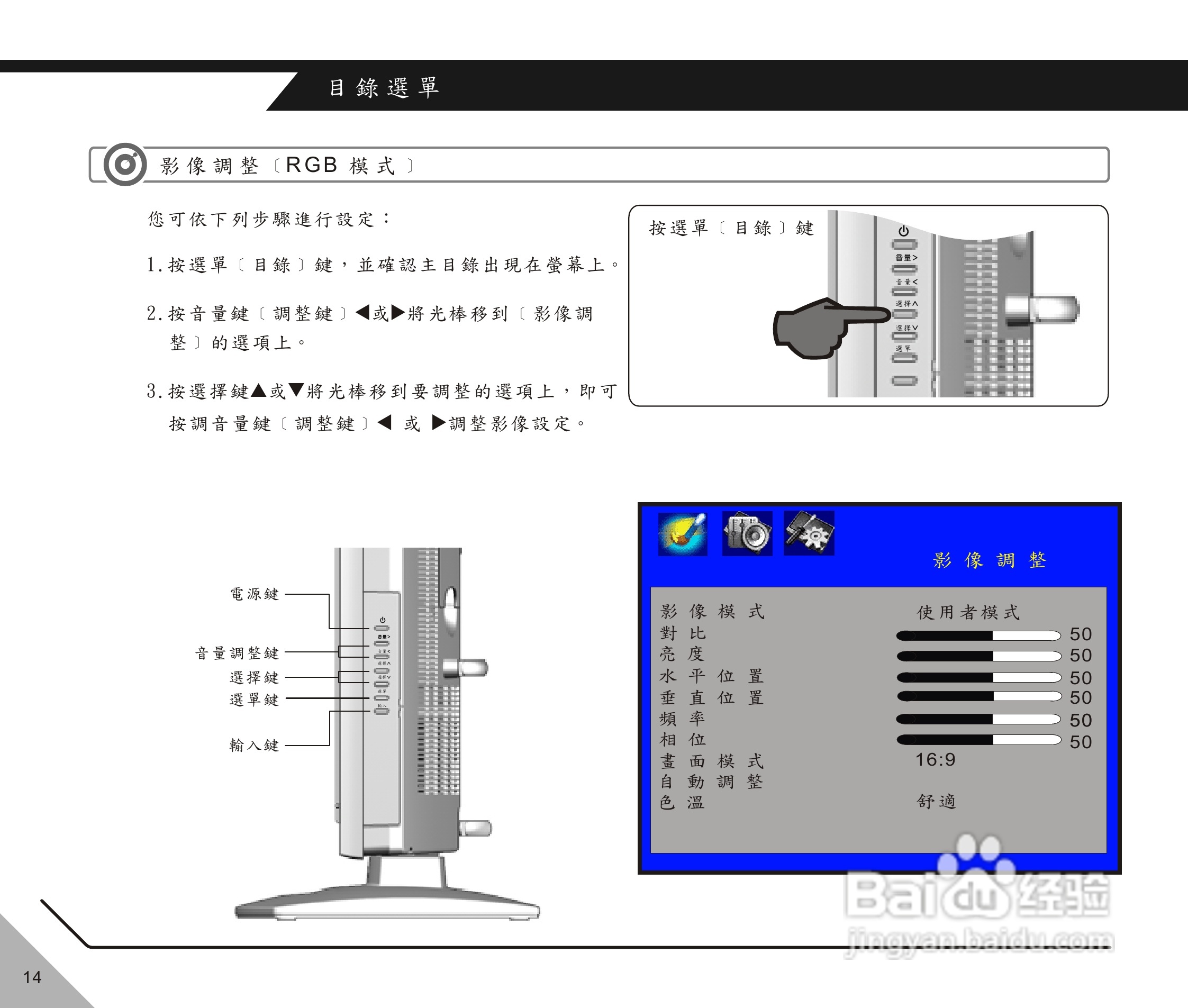 声宝LM-42X718(M)型多媒体液晶显示器说明书:[2]
