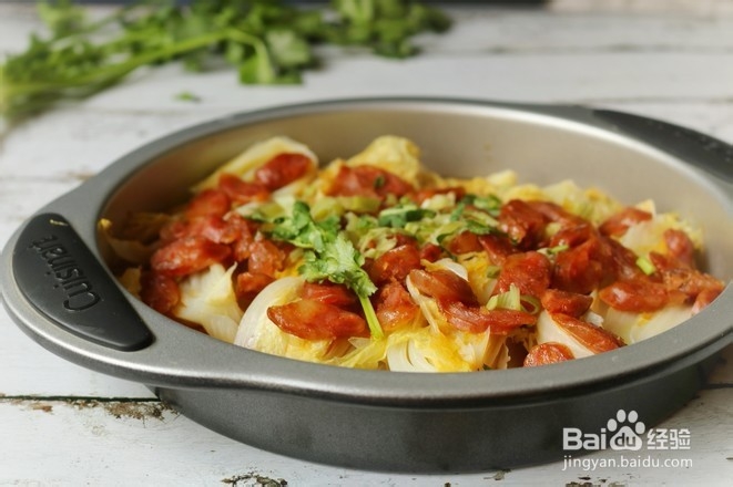 腊肠娃娃菜怎么做