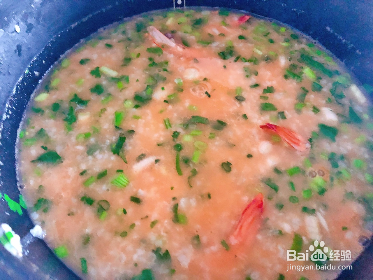 潮汕虾粥电饭锅版的做法