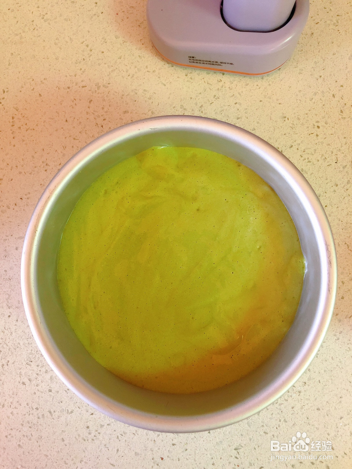 抹茶戚风的做法