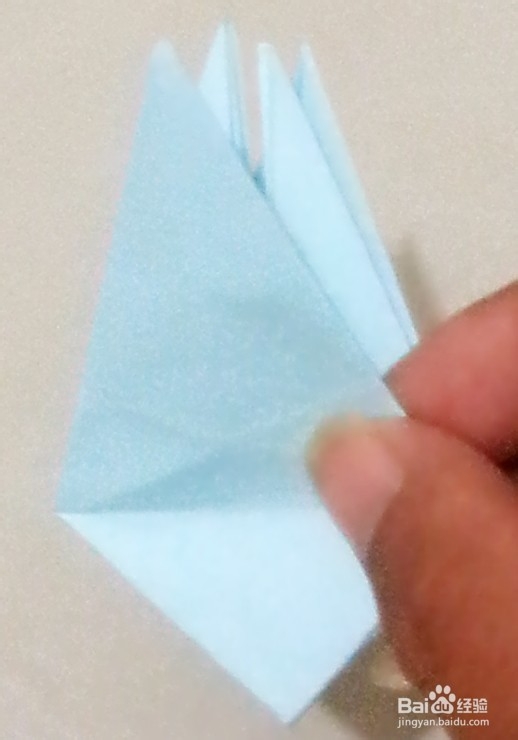 手工折纸小燕子的折法