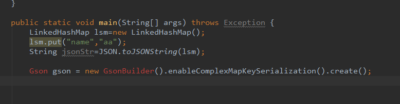 linkedhashmap怎么转成json
