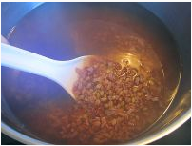 红曲米红薯粥的做法