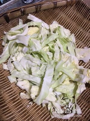 包菜粉丝的做法