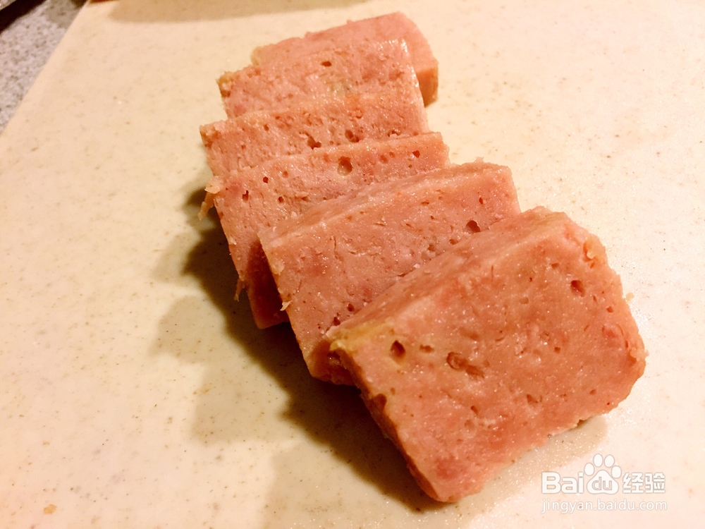简单无压力做自制午餐肉