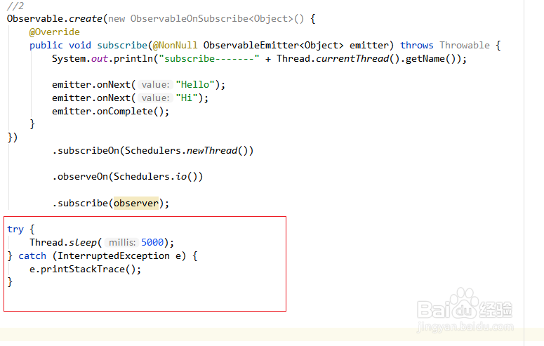 RxJava之功能操作符subscribeOn()和observeOn()